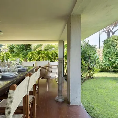 Golden Luxe - Quiete Villa,exclusive Garden In Dei Marmi * Forte dei Marmi
